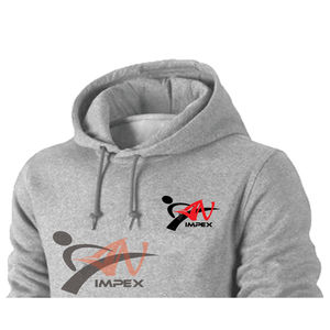 ชุดวอร์มแบบสวมหัวของผู้ชายชุดวอร์มพร้อมฮู้ดพิมพ์โลโก้ได้ตามต้องการ - Product Image 4