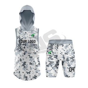 Venta al por mayor 7v7 bandera uniformes de fútbol conjunto Unisex adulto sublimado logotipo personalizado fútbol americano Jersey secado rápido transpirable - Product Image 5
