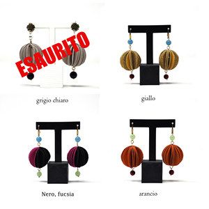 Pendientes de cuero Hemisphere - Product Image 5