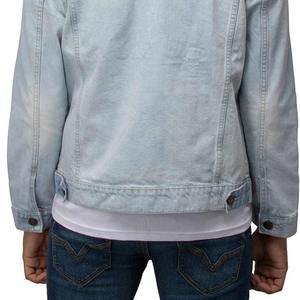 Vêtements personnalisés pour hommes veste en jean à la mode pour hommes manteaux élégants veste en jean à boutons pour hommes - Product Image 6