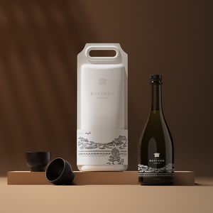 [RÉVATION] vin Makgeolli whisky alcool emballage papermold pulpe biodégradable canne à sucre bagasse Biodégradable Boisson Paquet - Product Image 1