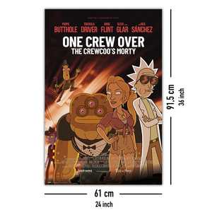 Póster de Anime de <span class=keywords><strong>Rick</strong></span> <span class=keywords><strong>y</strong></span> <span class=keywords><strong>Morty</strong></span> <span class=keywords><strong>Temporada</strong></span> 4: One Crew Over - Product Image 5