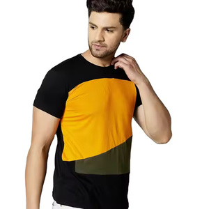 T-shirt de sport élégant personnalisé pour hommes Polyester/coton uni de haute qualité, lourd, 230 g/m², 300 g/m², sur la taille supérieure - Product Image 6
