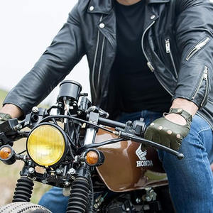 Gants de conduite classiques en cuir véritable: gants de conduite en cuir de haute qualité, respirants et élégants. Personnalisation complète OEM/ODM. - Product Image 6