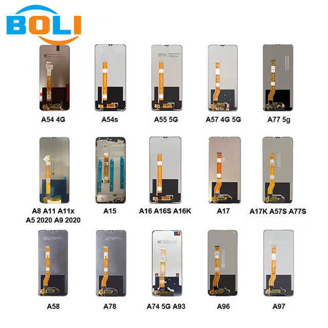 Wholesale for oppo Lcd for OPPO A1k A3s A5 A15 A15s A16 A31 A37 A53 A54 A55 A73 A78 A83 A96 A97 Mobile Phone Lcd Screen Assembly