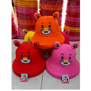 OMICRON-Accessoires de Mode Quatre Saisons pour Enfant Unisexe, Fil de Coton, Multi Couleurs, Casquettes de Sport Décontractées, Seau, Vietnam - Product Image 1