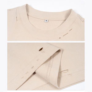 Venta al por mayor de encargo de gran tamaño de la camiseta de impresión 100 algodón Boxy camiseta de peso pesado Boxy <span class=keywords><strong>Fit</strong></span> camiseta recortada - Product Image 3