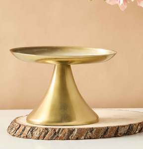 Brass Cake <b>Stand</b> Fruit Plate Table <b>Display</b> Rack Events Dessert <b>Display</b> or Home Decorative Item Best Price - Product Image 1