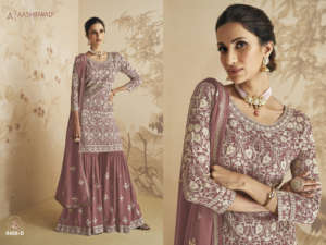 ชุดชาราราผู้หญิงสไตล์ปากีสถาน ผ้าจอร์เจตต์ ดีไซน์ทันสมัย ใส่สบาย เหมาะสำหรับงานสังคมและการช้อปปิ้ง - Product Image 3