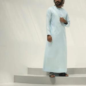 Vestido islámico de color rojo Djellaba Kaftan Abaya Jalabya Túnica árabe étnica Jalaba Maxi Qamis Ropa musulmana de alta calidad - Product Image 5