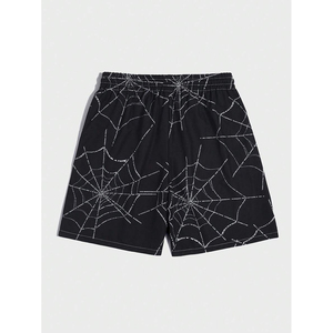 Pantalones cortos de algodón personalizados con estampado de estrellas para hombre Street Life de alta calidad adecuados para el uso diario en primavera y verano - Product Image 2