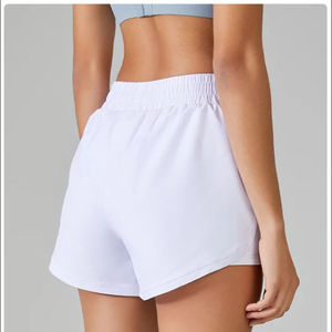 Shorts de détente pour femmes, matière confortable pour les journées intérieures décontractées, coupe régulière, style moderne, shorts chauds, taille élastique, 100% - Product Image 5