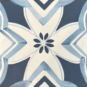 คอลเลกชัน Mallorca 4.5x4.5สีฟ้า1พอร์ซเลนพื้นและกระเบื้องผนังพอร์ซเลนหินเผาสำหรับใช้ในสระว่ายน้ำ - Product Image 1