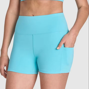 Séchage rapide haute élastique Scrunch bout à bout Shorts de sport taille basse court Gym Fitness Leggings sans couture Yoga Shorts femmes - Product Image 2