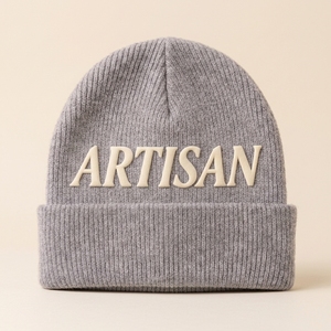Bonnets tricotés personnalisés, design tendance et élégant, bonnet de qualité supérieure unisexe, chaud et respirant - Product Image 1
