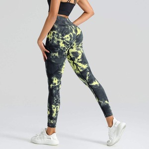 Leggings Casuales Transpirables de Alta Calidad para Mujer, para Yoga, Cintura Media, Talla y Color Personalizados, Corte Holgado, 100% Algodón Tejido, para Todas las Temporadas - Product Image 4