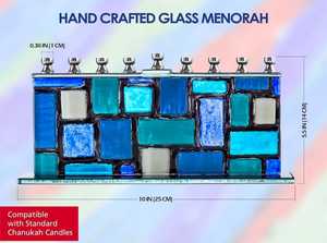 โคมไฟคริสตัลสำหรับงานฉลองฮานุกกะ ขายส่งจากโรงงานโดยตรง เทียน เมโนราห์ - Product Image 3