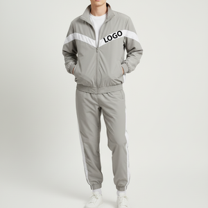 ชุดวอร์มกันลมมีซิปมีฮู้ดและชุดออกกำลังกายแบบสั่งทำ - Product Image 4