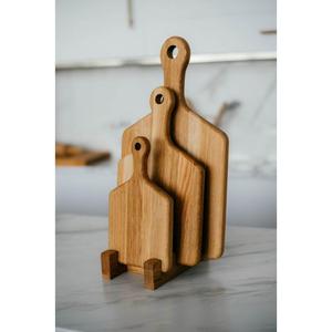 Pequeña tabla de cortar de madera ligera para cortar rápidamente cortar verduras frutas pan cocina portátil - Product Image 3