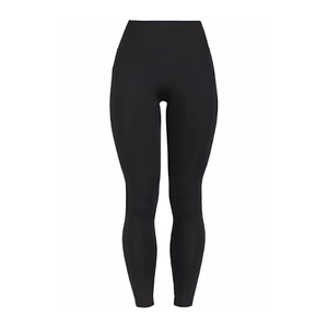 Leggings de talla grande para mujer, para entrenamiento, yoga, cintura alta, compresión, con bolsillos, forro polar, maternidad, gimnasio, invierno, sin costuras, OEM - Product Image 3