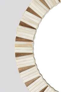 Travail de miroir d'incrustation d'os fait à la main des conceptions personnalisées de luxe pour l'usine de décoration intérieure - Product Image 2