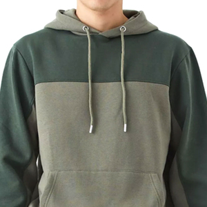 ชุดวอร์มเทคฟลีซแบบมีซิปสำหรับผู้ชาย พิมพ์โลโก้ได้ตามต้องการ ผ้าระบายอากาศ ไซส์ XXL เสื้อฮู้ดดี้และกางเกงจ็อกเกอร์ ชุด 2 ชิ้น สำหรับเล่นฟุตบอล - Product Image 6