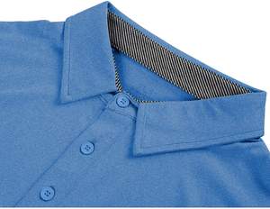 Camisetas de polo de golf con logotipo personalizado para hombre, polos de algodón 100% con diseño personalizable - Product Image 1