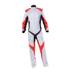 Alta calidad vendedor superior nuevo diseño tela ignífuga dos pagadores toda la temporada hombres personalizado Go Kart carreras de coches logotipo personalizado traje - Product Image 4