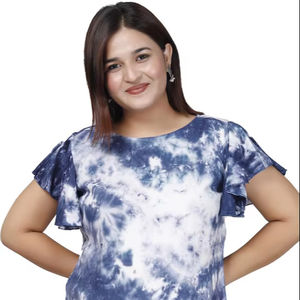 Chemises décontractées élégantes pour femmes Tye et Dyed Summer Wear - Product Image 1