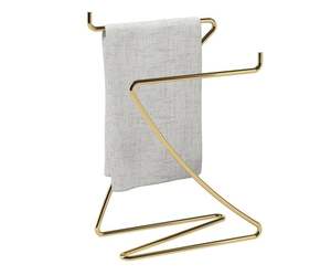 Porte-serviettes en fer massif Offre un rangement suspendu fiable pour la salle de bain Avec la plus haute qualité Taille et design personnalisés - Product Image 4