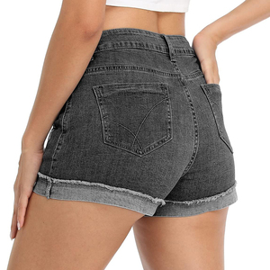 Shorts en jean pour femmes, qualité supérieure, OEM personnalisé, fournisseur d'usine professionnel, forte demande, vente en gros, haut de gamme - Product Image 1
