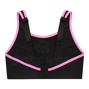 Sujetador Deportivo de Alta Sujeción para Mujer, Talla Grande, Transpirable, de Secado Rápido, Spandex/Poliéster, para Fitness y Yoga - Product Image 2