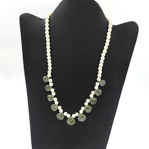 Ametrine-collares de perlas bohemios hechos a mano para mujer, gargantilla de pera Prehnita, collares coloridos con cuentas, joyería de playa para mujer - Product Image 4