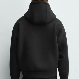 Derniers sweats à capuche personnalisés à fermeture éclair pour hommes Prix ​​bas Meilleure vente Sweats à capuche OEM Tissu respirant Sweats à capuche pour hommes Tenues d'hiver - Product Image 6