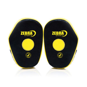 Almohadillas de enfoque de entrenamiento de PU de alta calidad con logotipo personalizado de la mejor fabricación Venta directa de fábrica Equipo de boxeo MMA en stock Producto caliente - Product Image 5