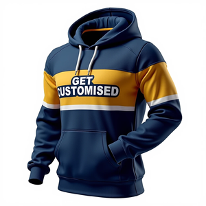 Sudaderas Personalizadas Duraderas para Hombre, Estilo Holgado, Mezcla de Algodón, Sublimadas, Ropa Urbana Informal, Sudadera con Capucha de Moda - Product Image 4