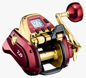 รอกตกปลาไฟฟ้า Seaborg 800MJ Seaborg MegaTwin แบบหมุนมือซ้าย อัตราทดเกียร์ 7.6:1 ผลิตจากสแตนเลส ไนลอน และโลหะ เหมาะสำหรับตกปลาในแม่น้ำ - Product Image 3