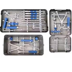 Ensemble d'instruments chirurgicaux orthopédiques pour les procédures de traitement osseux avec livraison gratuite, chirurgie traumatique et opérations cliniques à vendre - Product Image 5
