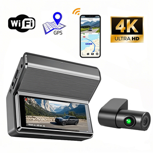 Sistema Dash Cam per Auto Melia da 3,16 Pollici IPS a Doppio Canale 4K+1K con Telecamera per Retromarcia Visione Notturna Connessione WiFi e Doppio Videoregistratore - Product Image 2