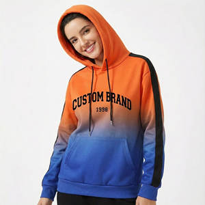 Sweats à capuche en coton lourd avec logo personnalisé, streetwear, pull oversize, haute qualité, décontracté, élégant, sweats à capuche pour femmes, directement de l'usine - Product Image 1