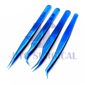 2023สำหรับต่อขนตาเหล็กไทเทเนียมสีฟ้าเคลือบด้วยผง - Product Image 3