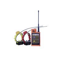 Ensemble de 2 colliers pour chien avec fonction de suivi GPS et d'entraînement pour la chasse, écran LCD 3,5 pouces, GPS-DTR-25000-PRO-COMPASS
