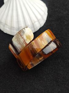 PRODUITS CORNE DE BUFFLE Bracelet en corne de vache de buffle naturel de luxe fait à la main bijoux de mode pour hommes et femmes - Product Image 3