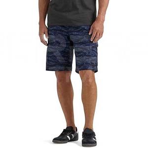 Vente en gros de pantalons décontractés élégants à taille moyenne pour hommes, shorts cargo tissés respirants, poches pratiques, design teint uni - Product Image 1