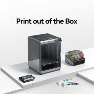 K2 Plus Combo Industrial Lab Card Printer with High-Speed Dual Extruder LCD Display for <b>PLA</b> & FDM 3D Models New & Used Condition - Product Image 5