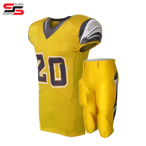2024 Camiseta de fútbol con logotipo personalizado de calidad superior Servicio OEM de alta calidad Impresión por sublimación Diseño de equipo de fútbol americano - Product Image 1