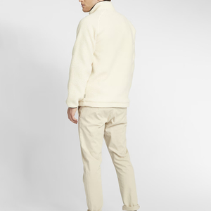 Sudadera con Capucha de Forro Polar Sherpa, Cuello Alto, Suave y Cálida, Diseño Transpirable para Conjuntos Casuales Modernos, Ofrece Comodidad - Product Image 2