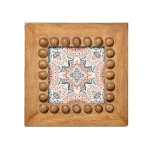 Modern Wooden Photo <b>Frame</b> Square Shape Table Top Modern <b>Mounting</b> Type Picture Photo <b>Frame</b> Memorable Image Clips Holder - Product Image 4