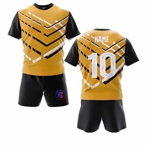 Uniforme de Rugby Moderno para Hombre, 100% Algodón, Sublimado Único, Transpirable, Conjuntos Profesionales, Venta al Por Mayor OEM, Precio Bajo - Product Image 6
