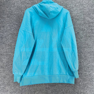 Sudadera con Capucha de Invierno de Felpa Lavada al Ácido Ecológica para Mujer, Sudadera de Moda Sostenible, Estilo Urbano Esencial - Product Image 2